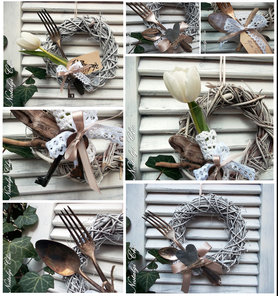 Kränze im Vintage Look