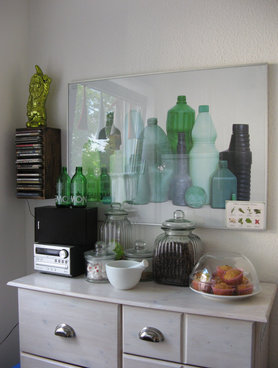 Abendstimmung mit Zwerg