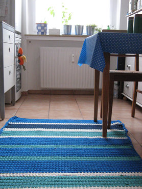 Der Riesentopflappen ist fertig