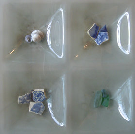 Im Sand am Elbufer gefunden