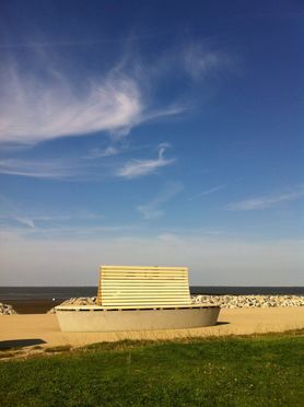 Schiff Ahoi! Feierabend am Elbstrand