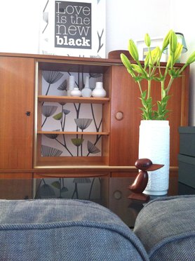 DIY Schrankinnenwand