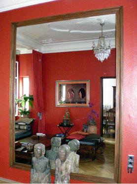 Spiegel im Wohnzimmer