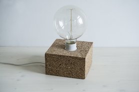 DIY Kork Lampe