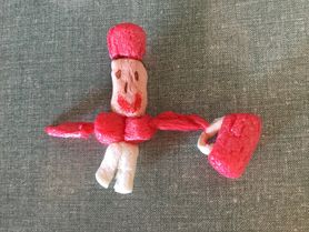 Adventskranz aus Recycling Material (Nespresso Kapseln)