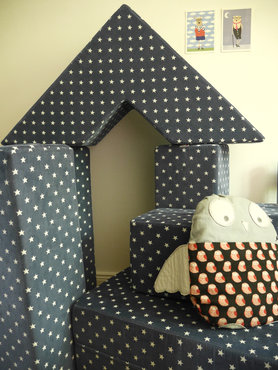 verliebt in die neuen Baukissen...