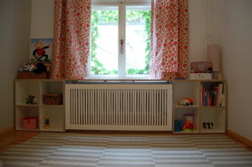 Heizkörperverkleidung mit Regal