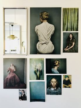 Eine relativ neue Bilderwand