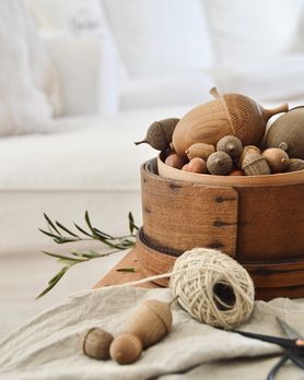 Draussen schneit es, im