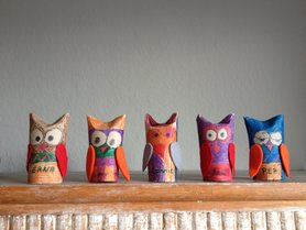 ... noch mehr Eulen ...