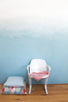 Meer an der Wand - wenn Farbe verläuft