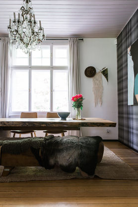 Unser Esstisch gefertigt aus