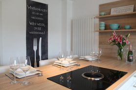 Dreh- und Angelpunkt ist unsere Küche!