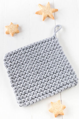 schlichte Topflappen für die Küche