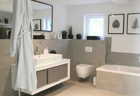 Ein neues Badezimmer - Shades of Grey