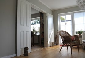 Für die Flügeltür...