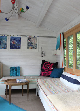 Urlaub im eigenen Garten oder Schlafmöglichkeit für Gäste