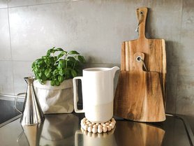 Aus 42 Holzkugeln.... 