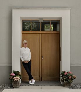 Unsere Haustür, ein bisschen