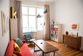Retro Interior Design in einem Berliner Altbau