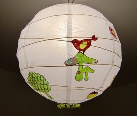 Papierlampenschirm