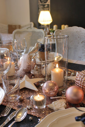 Weihnachtischdekoration