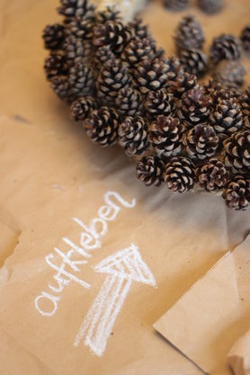 DIY Türkranz für Weihnachten