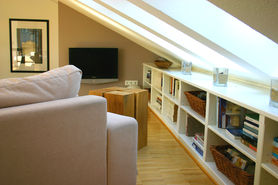 Unterbauschränke in der Dachschräge