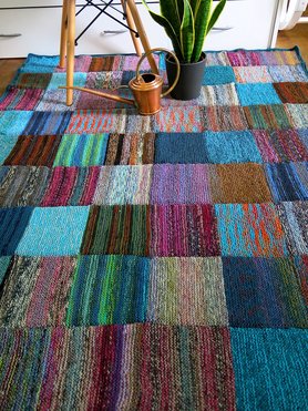 Diy Teppich endlich fertiggestellt