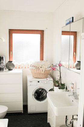 Das Badezimmer nach der Renovierung