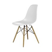 Eames Plastic Side Chair Stuhl  DSW Vitra weiß