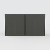 Sideboard Graphitgrau - Designer-Sideboard: Türen in Graphitgrau - Hochwertige Materialien - 151 x 79 x 34 cm, Individuell konfigurierbar