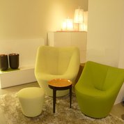 Anda, Sessel hoch und niedrig mit Hocker