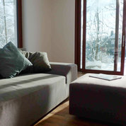 Wohnzimmer mit Ausblick