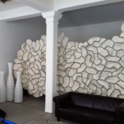 Skulpturales Wandbild von BeateMühling Skulpturales Wandbild