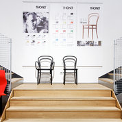 Treppenaufgang, Thonet Poster
